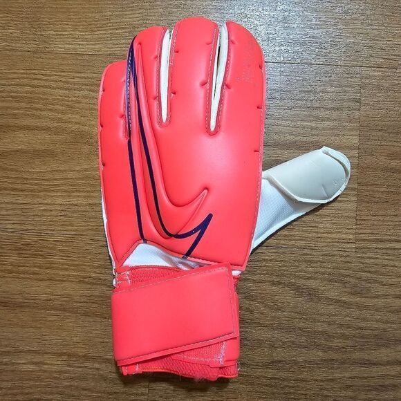 Nike GK Premier SGT Goalkeeper Gloves Size 10 Goalie Soccer CK4899-635 Red White - Picture 4 of 9
